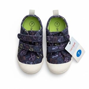 Cat & Jack Infant Sneakers Sz 7 NWT Hook & Loop Velcro